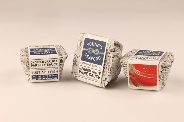 Packaging example #674: Youngsseafood #packaging #food