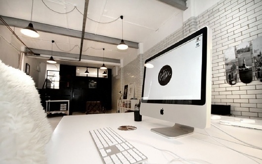 Graphic-ExchanGE - a selection of graphic projects #interior #computer #white #design #space #black