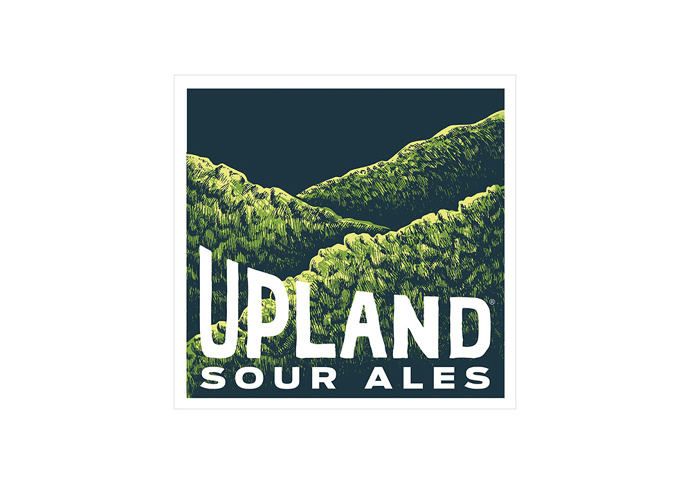 Upland Sour Ales: Logo #Logo #Upland #Beer #Identity #Lettering