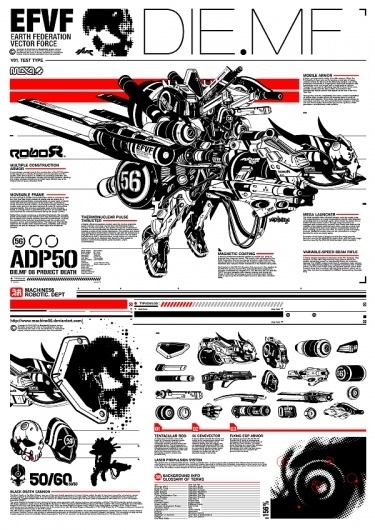 DIE.MF by ~machine56 #vector #machine56 #robot