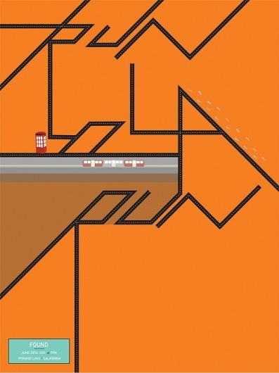 Isabelle Nicole Ahadzadeh - NOOE Graphic Design Exhibition #movie #run #lola #orange #poster
