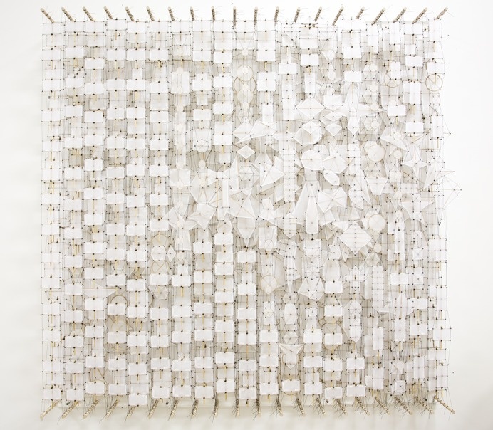 The Peaceful Depths of Ceaseless Multiplication, 2014. 72" x 72" x 8" #art
