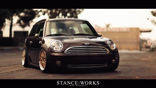 StanceWorks Project Update: Andrew's Mini Clubman | StanceWorks #photo #car #gif