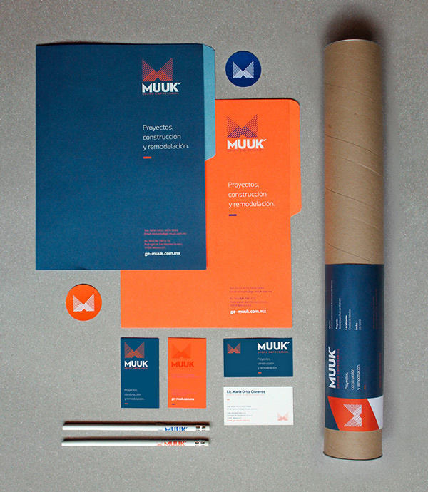 Muuk Architects #collateral #stationery #architecture #identity