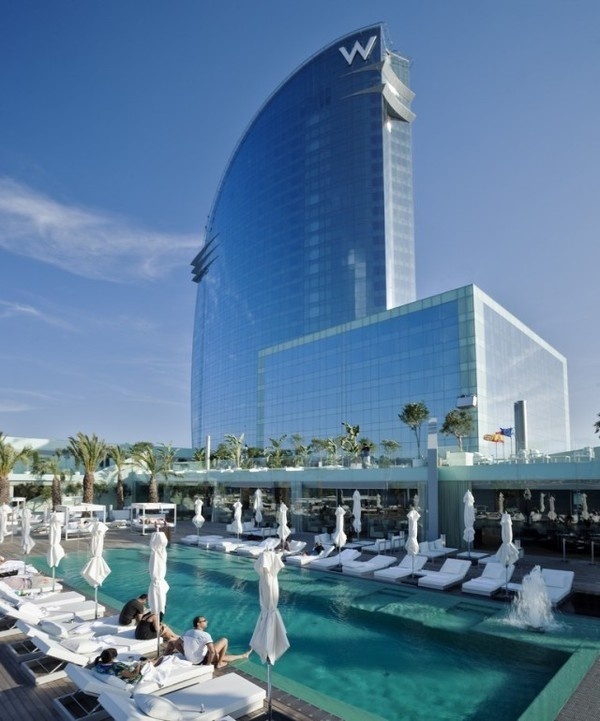 CJWHO ™ (Bofill Arquitectura | W Barcelona Hotel W...) #spain #design #landscape #photography #architecture #barcelona #hotel #luxury