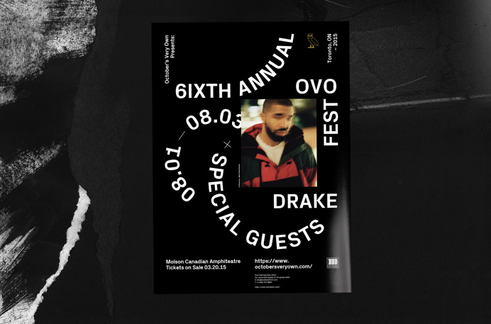 #poster #typography #type #print #paint #julestardy #ovo #festival
