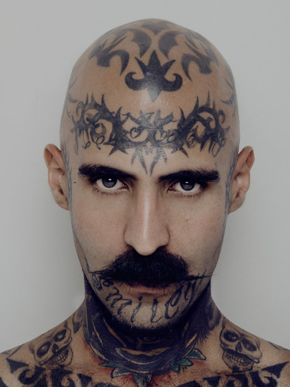 carlos alvarez montero #tattoo #portrait #moustache