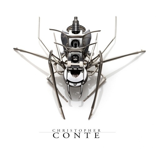 The Sculpture of Christopher Conte #recycled #sculpture #art #microrobotic