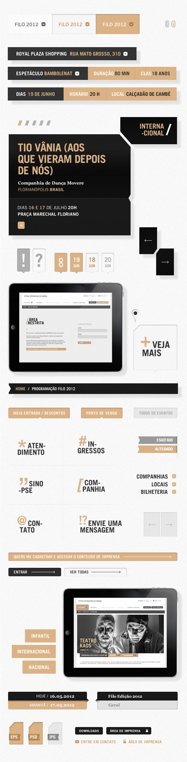 Filo Festival 2012 | Londrina #app #web #mobile