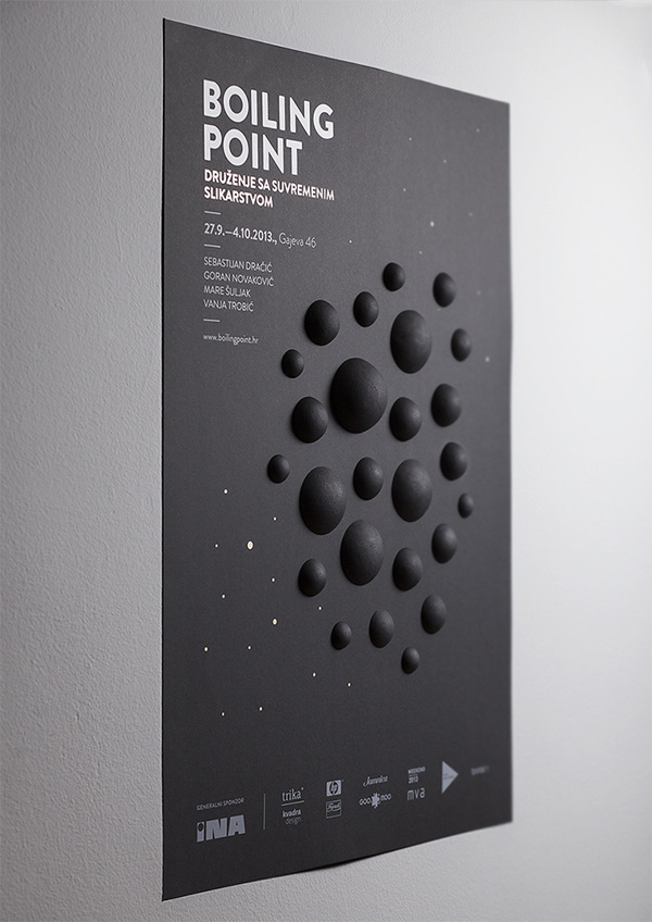 Boiling Point #boiling #black #craft #point #poster #circle #3d