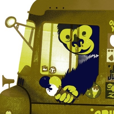 The Little Friends of Printmaking Ye Olde Shoppe #illustration