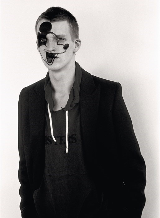 Robbie Snelders for V Magazine, 1999 Photography by Willy Vanderperre, styling by Olivier Rizzo, jacket by Raf Simons