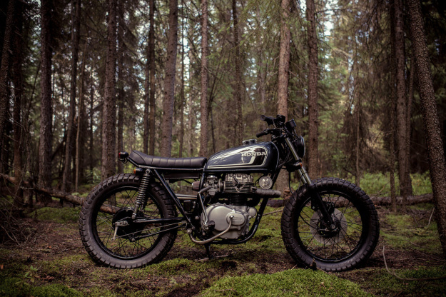 Honda CB360 customized by Federal Moto of Canada. #motorcycle