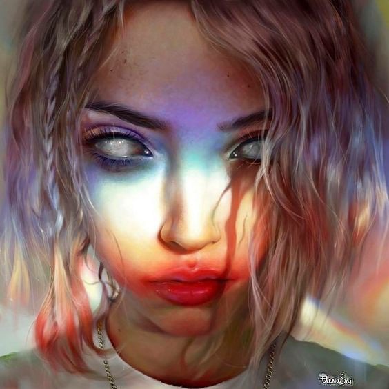 regram @beautifulbizarremagazine AMAZING digital painting by @elena.sai "Unicorn"