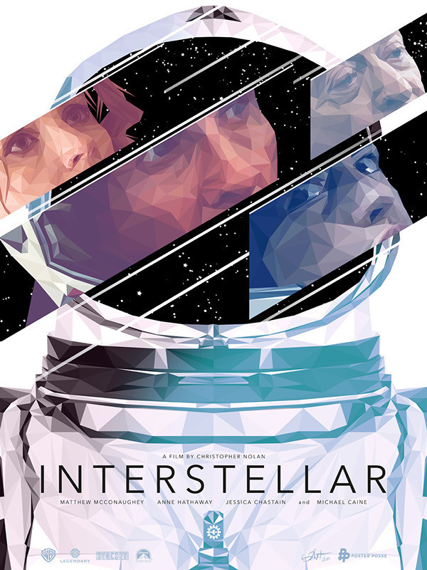 Poster by Simon Delart #inspiration #creative #movie #interstellar #print #design #space #unique #poster #film
