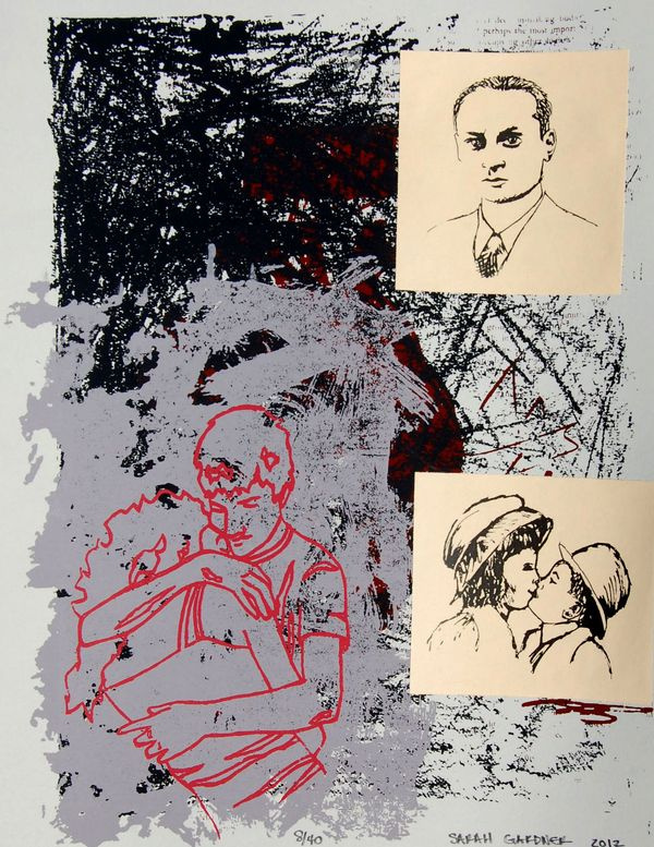 False Connections by Sarah Gardner #silkscreen #printmaking #print #design #screenprint #illustration #art