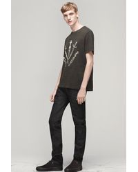 Rag & Bone | Black Dagger Tee for Men | Lyst