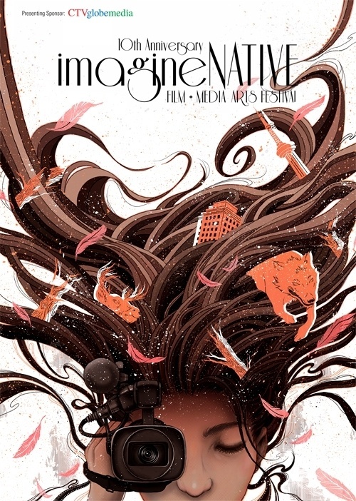 imagineNATIVE Film Festival on the Behance Network #arts #poster #film #media #typography