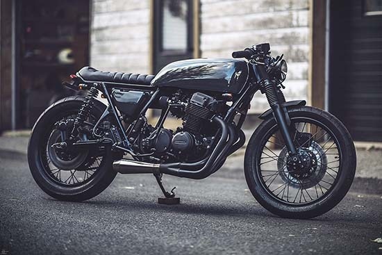 Honda CB750 Phantom by Clockwork Motorcycles #Honda #CB750 #Phantom #ClockworkMotorcycles #caferacer #1975