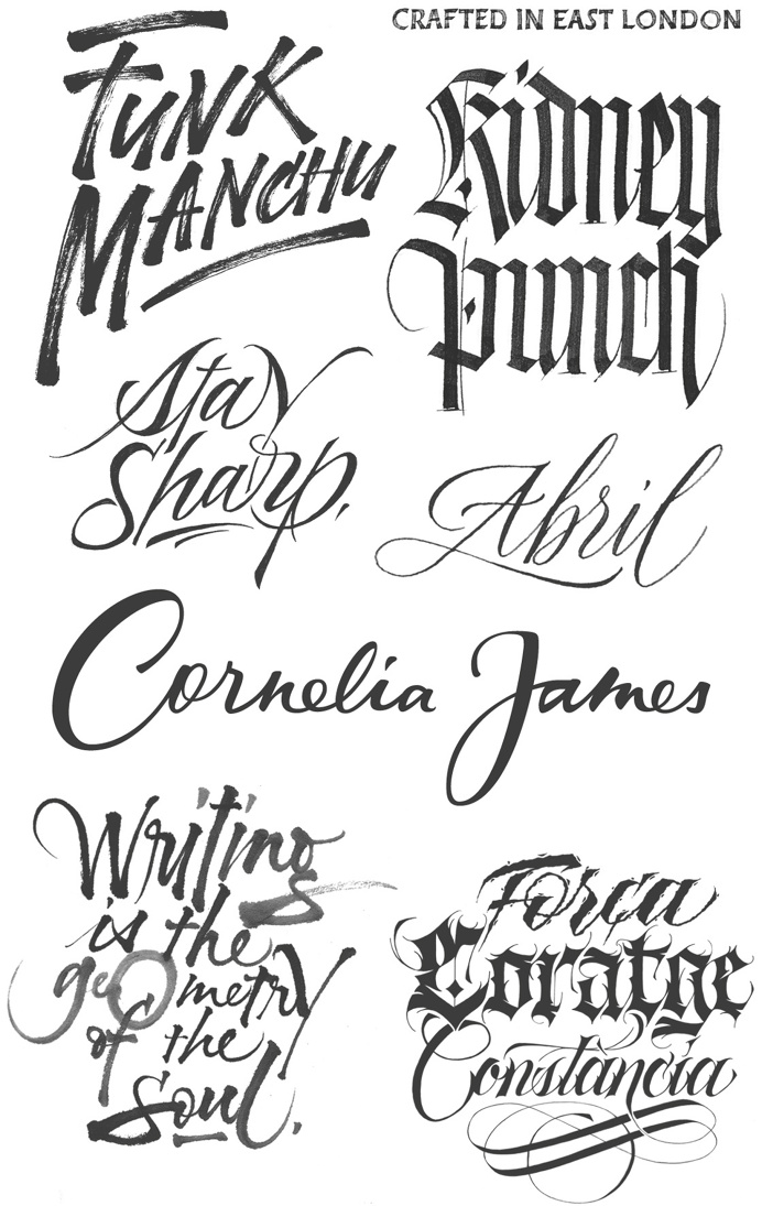 Joan Quirós - Styles #calligraphy #lettering