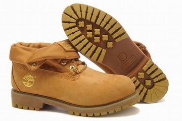 timberland mens roll top wheat yellow boots grind arenaceous take icon #shoes