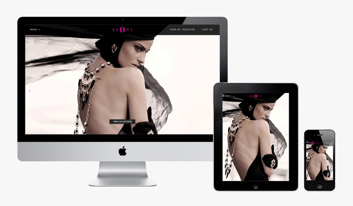 Eshvi Branding & website design