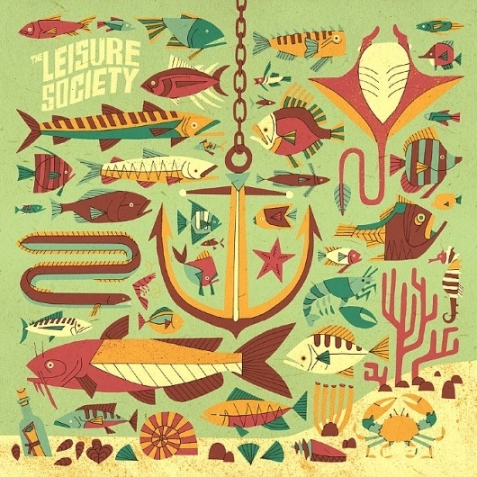 Leisure Society - Owen Davey Illustration #illustration