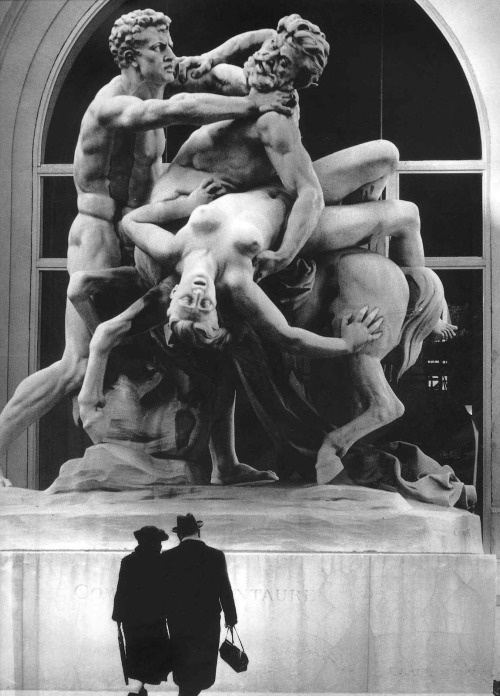Le Combat du Centaure, 1971 © Robert Doisneau