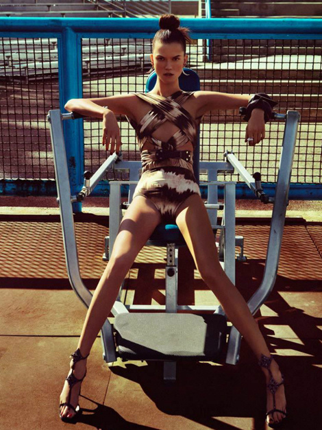 Каси Струсс для Numéro Magazine #model #girl #photo #photography #fashion #sport