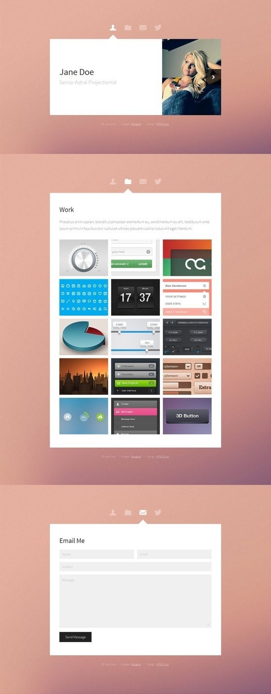 Astral, a free responsive site templateby ~nodethirtythree #design #web
