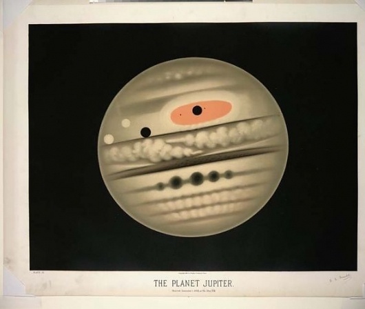 The Old, Awesome Space Drawings of E.L. Trouvelot - Rebecca J. Rosen - Technology - The Atlantic #drawings #planets #vintage