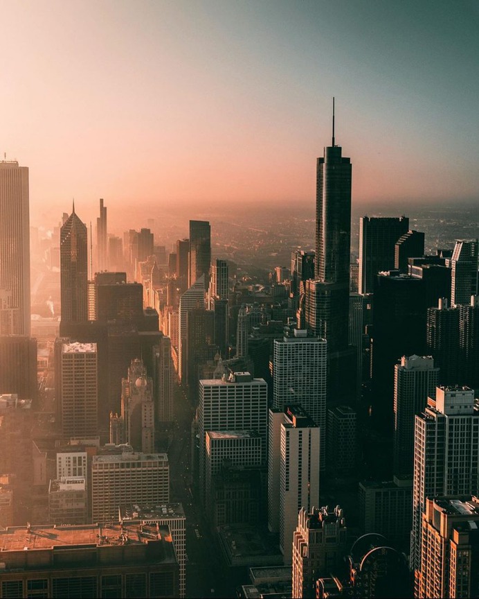 Striking Urban Landscapes and Cityscapes of Chicago by Benjamin Suter