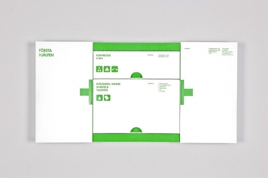Portfolio of graphic designer Tobias Eriksson #packaging design #first aid kit #eco