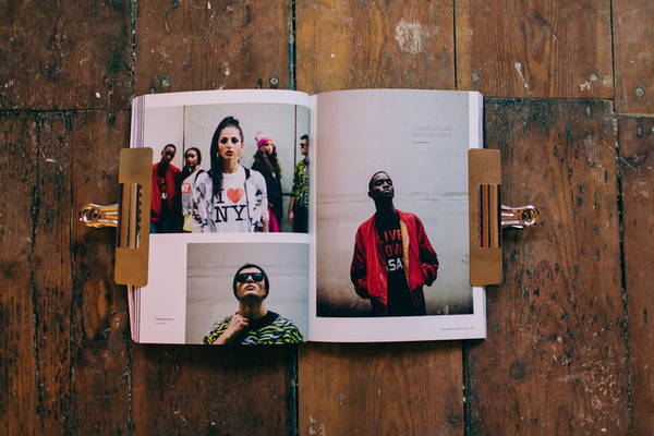 The Quarterly Issue Two #mark #ivkovic #design #journal #publication #spread #fashion #layout #editorial