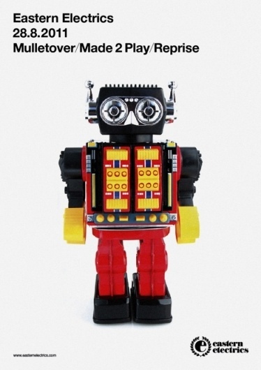 Bunch #events #robot #london #flyer #bunch