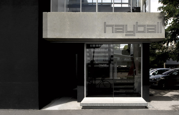 Hayball Architects #line #concrete #graphic #bold #wayfinding #monochrome #architecture #signage