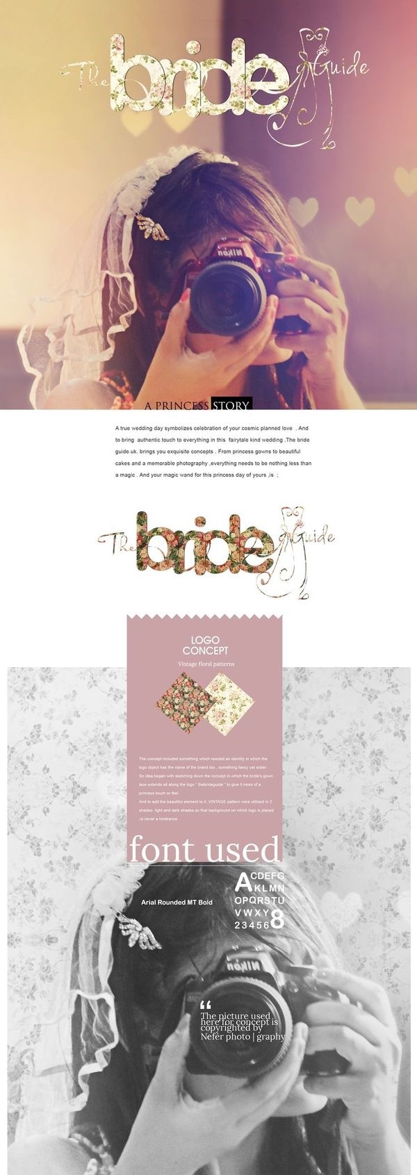 The Bride Guide |Logo Branding | Concept #logo #concept #presentation #branding