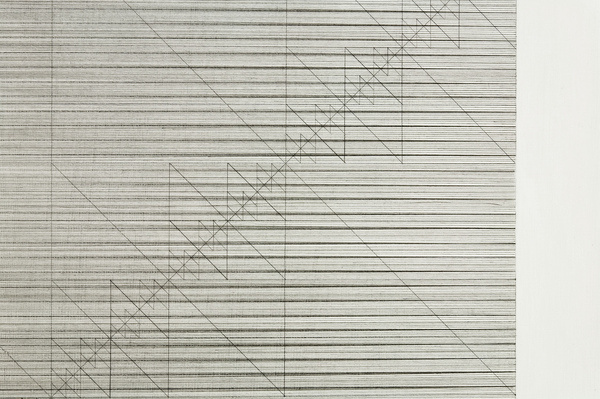 detail: untitled 2011_04_01, lines "y" 128 diagonals | Flickr Photo Sharing! #lines #abstract #drawing #minimal