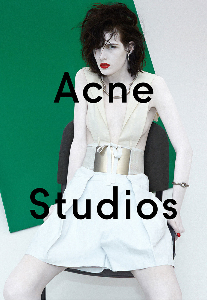 Study of Fashion House Logos, Acne Studios | Yellowtrace