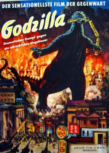 vintage #godzilla poster