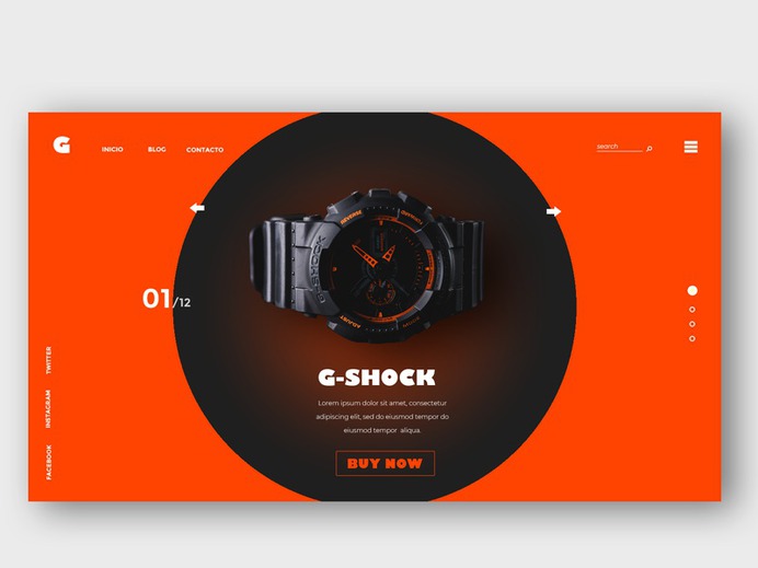 Landing Page para Tienda Relojes ux designer e-commerce tiendas online responsive design web developer páginas web interface html css website web user interface html 5 freelance developer web design company web design agency diseño web design web design