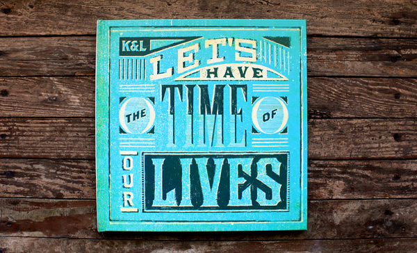 The Time of Our Lives Kyle White / Designer Based in New York City #layout #kyle #white #typography