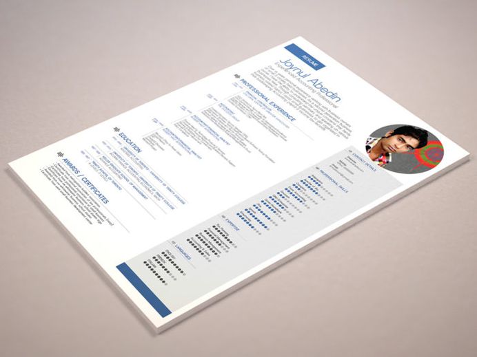 Free Accounting Resume Template with Professional Design
