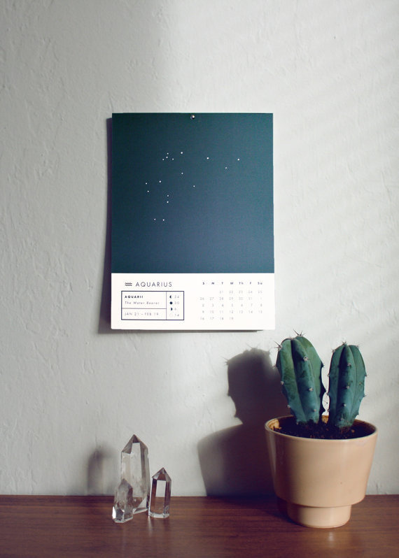 2014 Astrology Wall Calendar #astrology #calendar