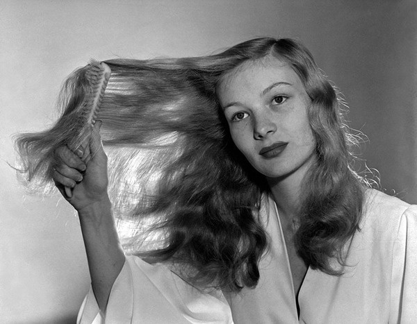 brush #hair #vintage #photograph #people