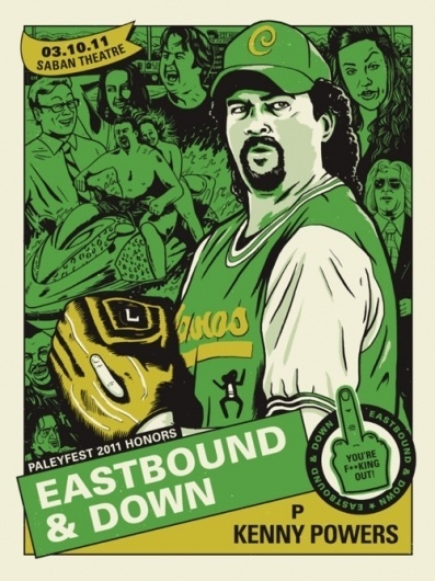 Derek Deal, Here's a look at my PaleyFest 2011 poster for... #derek #print #deal #poster