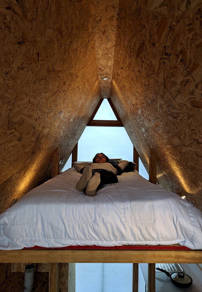 low-impact design, bedroom
