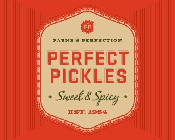 Pickles, packaging, logo #packaging #logo #branding #pickles