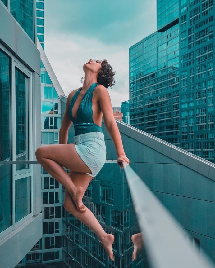 Moody Street Style Portrait Photography by Jaime Penzellna