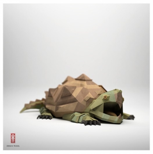 Jeremy Kool | Fubiz™ #turtle #brown #green